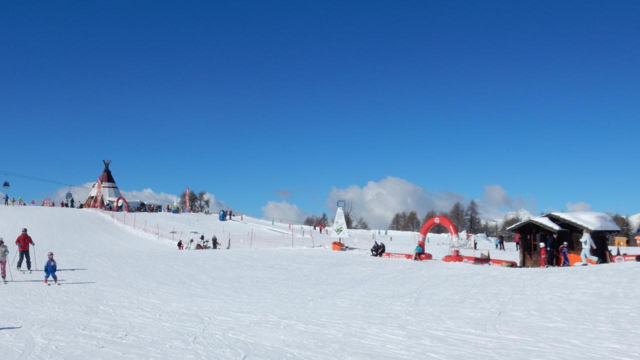 Le jardin des neiges pour les petits