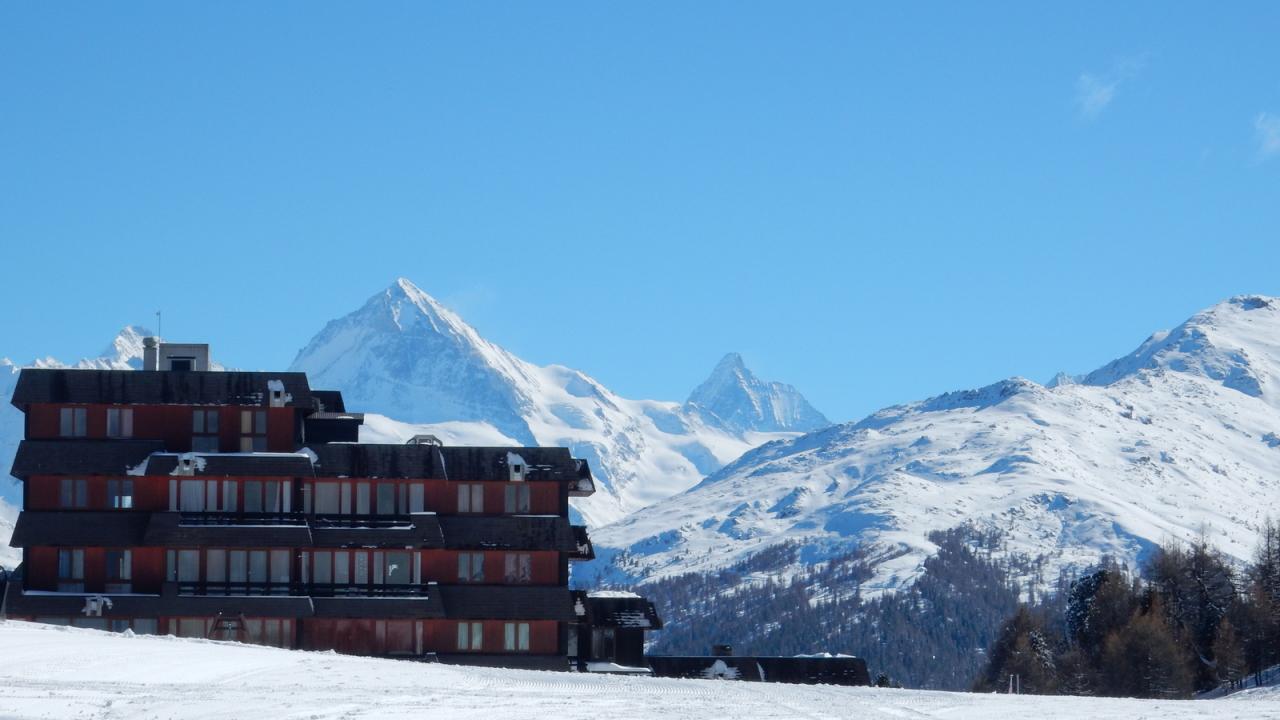 Thyon et son magnifique panorama (Dent Blanche, Le Cervin)